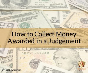 Andersen Law PC - How to Collect a Judgement