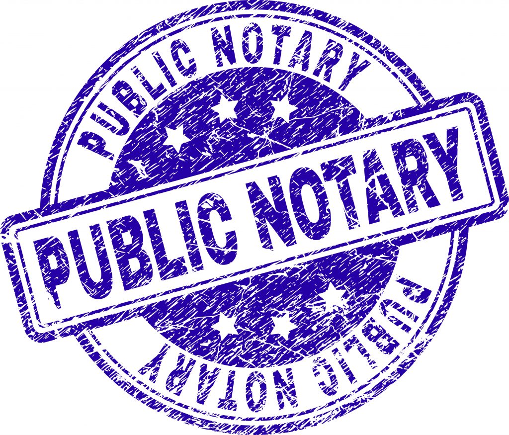 public notary stamp