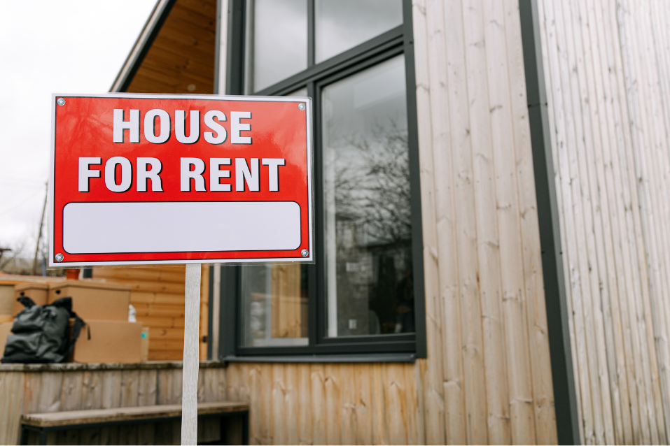 rental property Colorado eviction law HB24-1098 explained - a rent sign is shown outside a house