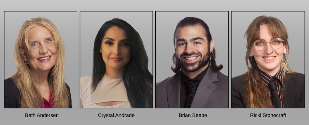 Mediators Beth Andersen, Crystal Andrade, Brian Beebe, and Ricki Stonecraft of Andersen Law PC